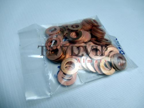 Шайба форсунки медная 9*18*1 (100шт/уп) [90732]
