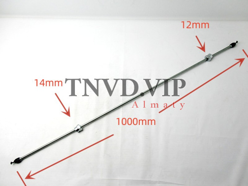 Трубка ТНВД 14mm*12mm*1000mm (хорошее качество) [80307]