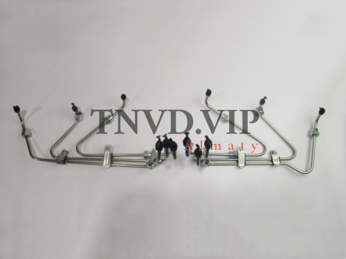 Трубки топливние (c ТНВД на форсунки) 2 клапана (хорошее качество) [11809]