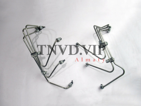 Трубки топливние (c ТНВД на форсунки) 2 клапана (хорошее качество) [11809]