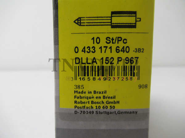 Распылитель DLLA152P967 BOSCH [80540]