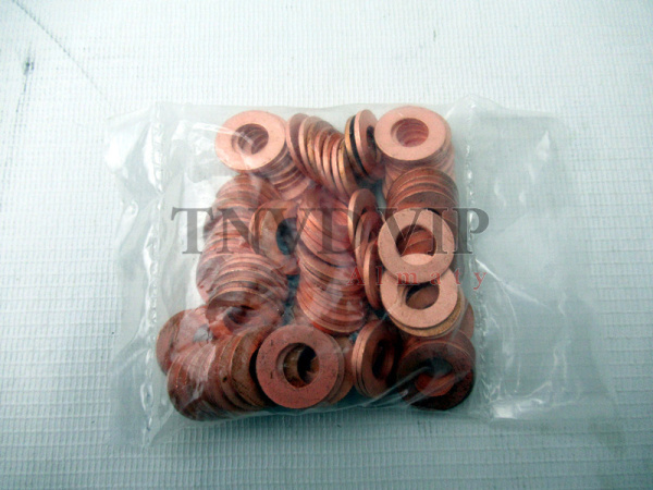 Шайба форсунки медная 9*18*1.5 (100шт/уп) [90728]