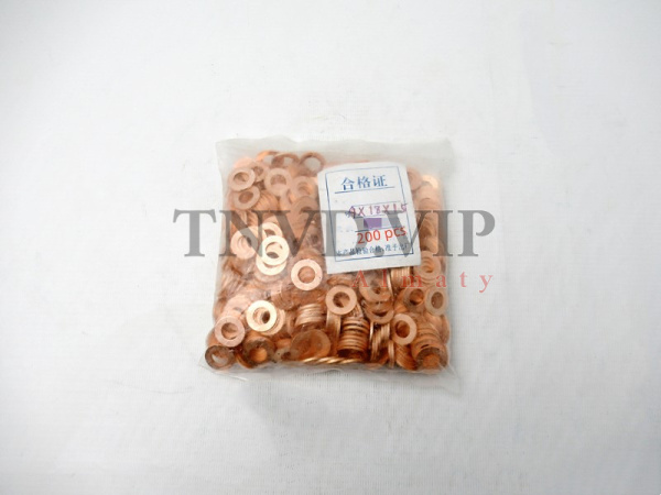 Шайба форсунки медная 9*18*1.5 (200шт/уп) [90704]