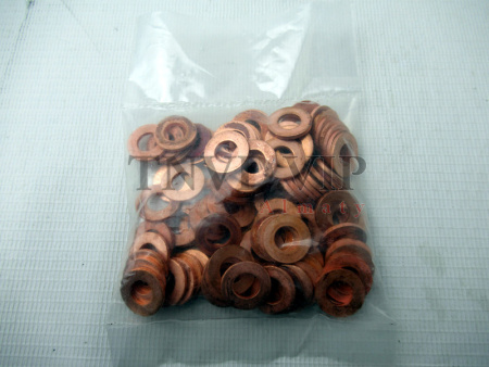 Шайба форсунки медная 7*15*1.5 (100шт/уп) [90735]