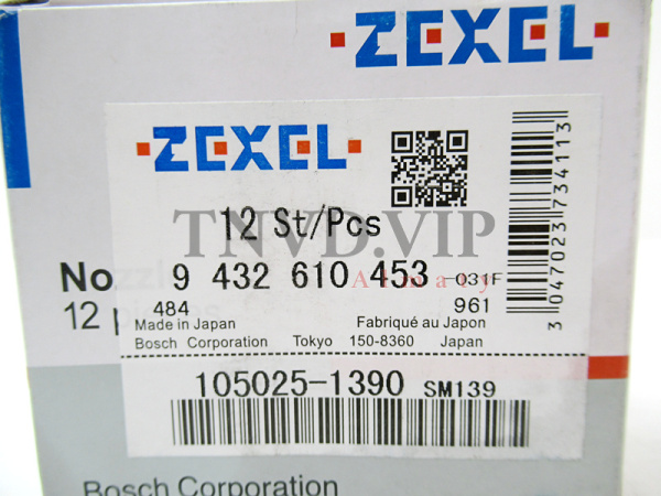 Распылитель ZEXEL DLLA156SM139A [90204]