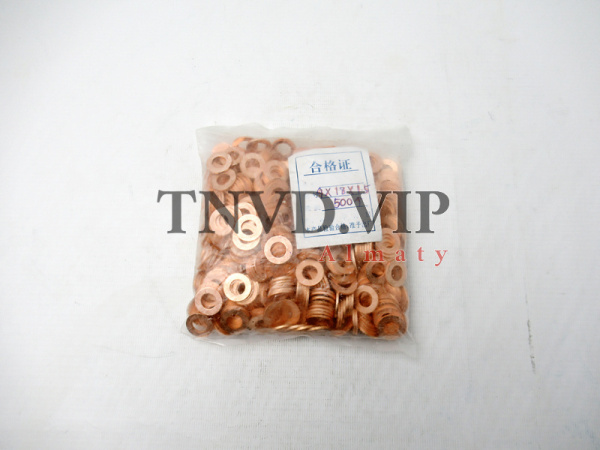 Шайба форсунки медная 9*18*1.5 (500шт/уп) [90341]