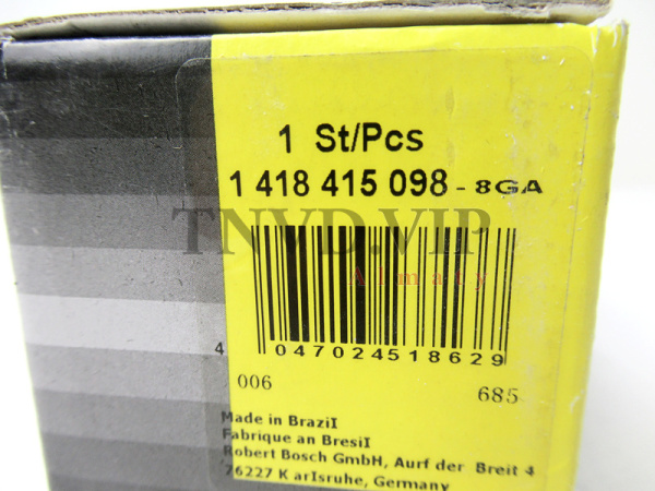 Плунжерная пара 1415 098 BOSCH [90525]