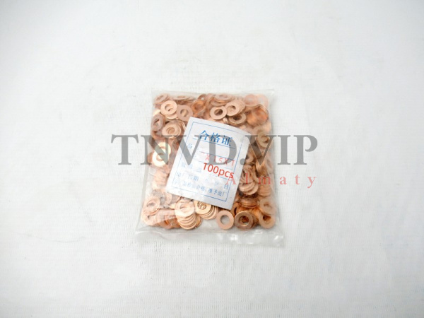 Шайба форсунки медная 7*15*1 (100шт/уп) [90820]