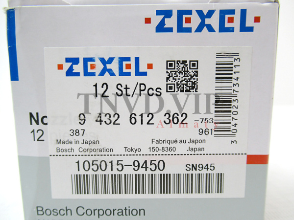 Распылитель ZEXEL DLLA150SN945 [90205]