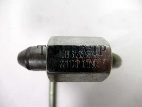 Трубка топливная (с ТНВД на рампу) 4 клапана (оригинал) [26354]