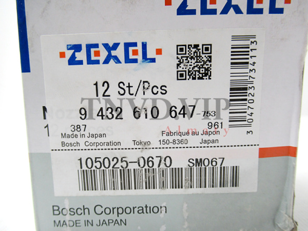 Распылитель ZEXEL DLLASM067 [90255]