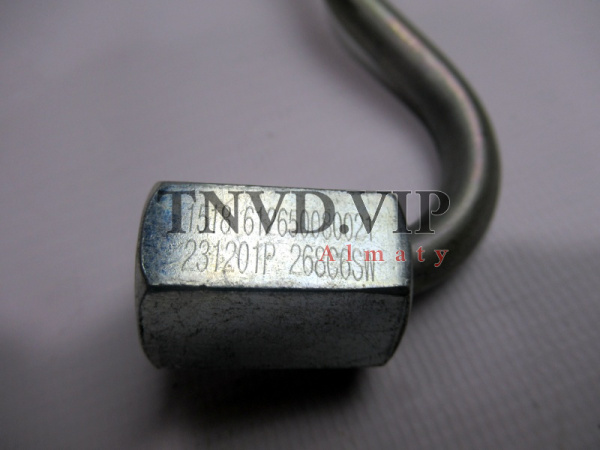 Трубкa топливная (с рампы на форсунки 4-6) WP10 4 клапана (оригинал) [26357]