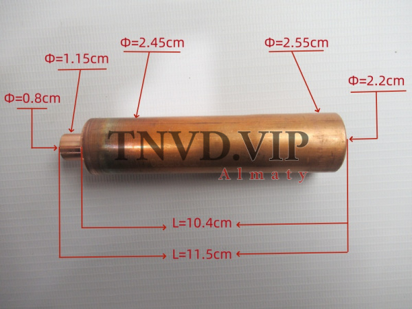 Стакан форсунки WD615 Euro III 9мм (оригинал) [21633]
